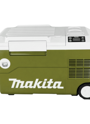 Makita DCW 180 ZO Battery Cooling and Heating Box 36 V ( 2x 18 V ) 20 L Olive - Outdoor Adventures Edition Solo - senza batteria, senza caricabatterie