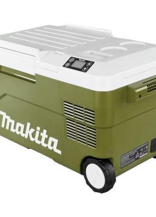 Makita DCW 180 ZO Battery Cooling and Heating Box 36 V ( 2x 18 V ) 20 L Olive - Outdoor Adventures Edition Solo - senza batteria, senza caricabatterie