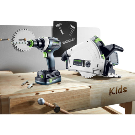 Festool TY-TPC toy cordless drill driver ( 577937 ) + 1x battery + bit & drill set 3 pcs.