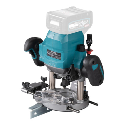 Makita RP 001 GZ Défonceuse sans fil 40 V max. 12 mm Brushless Solo - sans batterie, sans chargeur