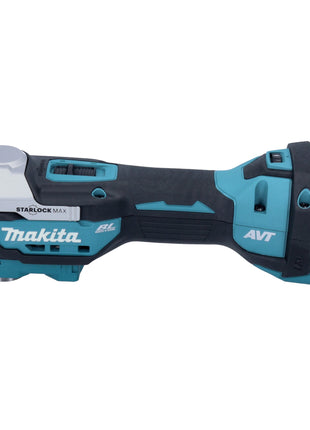 Makita DTM 52 T1JX2 cordless multifunction tool 18 V Starlock Max Brushless + 1x rechargeable battery 5.0 Ah + charger + 43-piece accessory set + Makpac