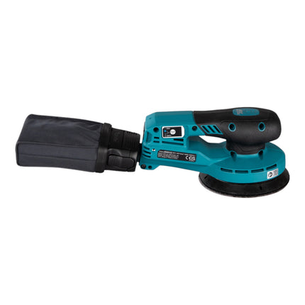 Makita BO 001 CGD201 Akku Exzenterschleifer 40 V max 125 mm 5 0 mm Hub Brushless 2x Akku 2 5 Ah Ladegeraet 4 - toolbrothers