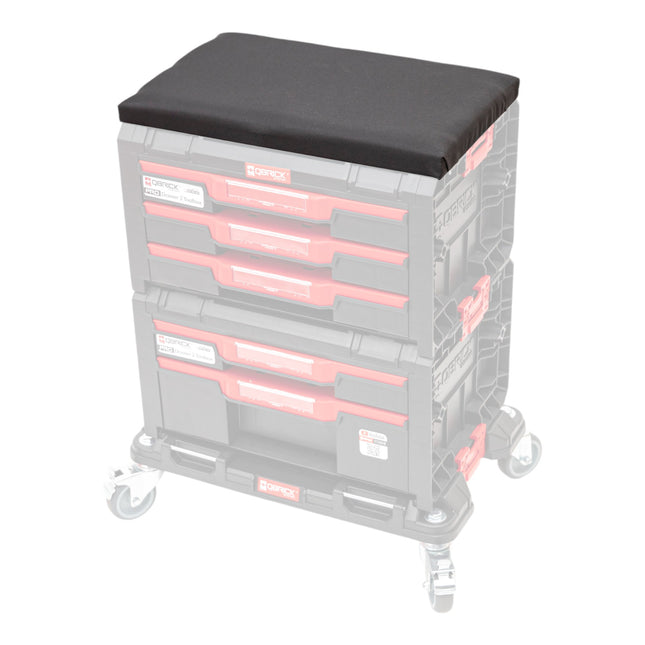 Asiento Qbrick System PRO Placa adaptadora para asiento de espuma 450 x 310 x 31 mm Superficie de asiento acolchada