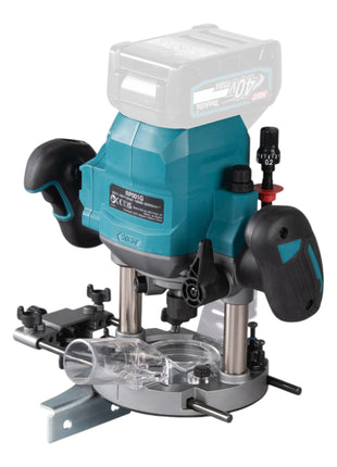 Makita RP 001 GZ01 Cordless router 40 V max. 12 mm brushless + Makpac - without battery, without charger