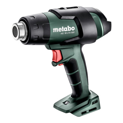 Metabo HG 18 LTX 500 Pistola ad aria calda a batteria 18 V 300 / 500 °C + 1x batteria LiHD 8,0 Ah + caricatore