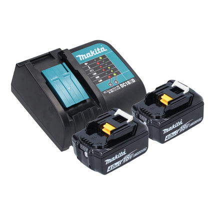 Makita DUS 158 SM2 Pulvérisateur à pression sans fil 18 V 15 l 5,0 bar + 2x batterie 4,0 Ah + chargeur