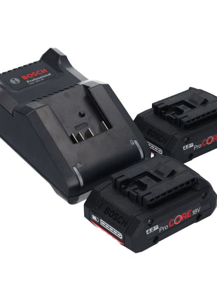 Bosch GSR 18V-90 C Trapano avvitatore professionale a batteria 18 V 64 Nm brushless + 2x batteria ricaricabile ProCORE 4,0 Ah + caricabatterie
