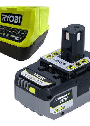 RYOBI OBL1820S Soffiatore a batteria 18 V 245 km/h + 1x batteria 5,0 Ah + caricatore
