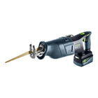 Festool RSC 18 EB-Basic-5,0 cordless reciprocating saw 18 V brushless ( 578409 ) + 1x battery 5,0 Ah + Systainer - without charger