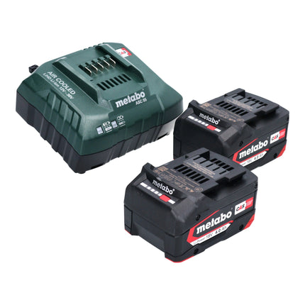 Metabo BSA 18-1000 Faro da cantiere a batteria 18 V 1000 lm + 2x batteria ricaricabile 4,0 Ah + caricatore