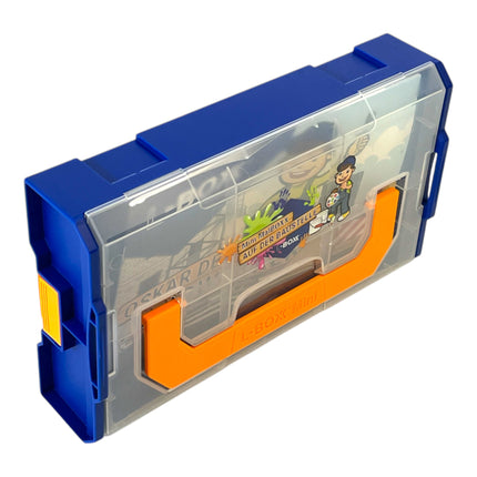 L-BOXX Mini Libro da colorare per bambini Oskar l'artigiano con set di matite 6 pezzi + L-Boxx Mini ( 6100001481 )