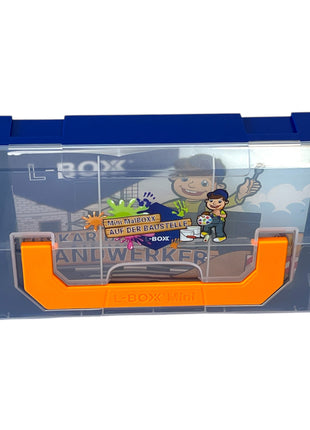L-BOXX Mini Kolorowanka dla dzieci Oskar Rzemieślnik z zestawem ołówków 6 szt. + L-Boxx Mini ( 6100001481 )