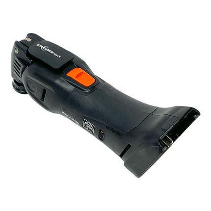 Fein Multimaster AMM 700 MAX AS akumulatorowe narzędzie wielofunkcyjne 18 V Starlock Max Black Edition + zestaw akcesoriów szlifierskich 63 szt. + L-Boxx - bez akumulatora, bez ładowarki