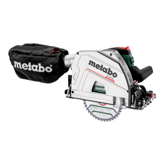 Metabo KT 66 BL sierra circular de inmersión 1200 vatios 165 mm + metaBOX ( 601166500 )