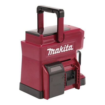 Makita DCM 501 ZAR Akumulatorowy ekspres do kawy 12 V max / 18 V czerwony solo - bez akumulatora, bez ładowarki