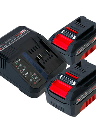 Einhell TE-AG 18/115-2 Li smerigliatrice angolare a batteria 18 V 115 mm + 2x batteria ricaricabile 4,0 Ah + caricatore