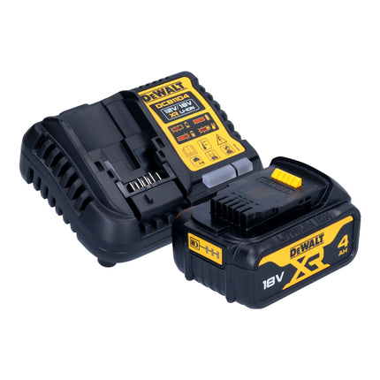 DeWalt DCG 412 M1T Akku Winkelschleifer 18 V 125 mm + 1x Akku 4,0 Ah + Ladegerät + TSTAK