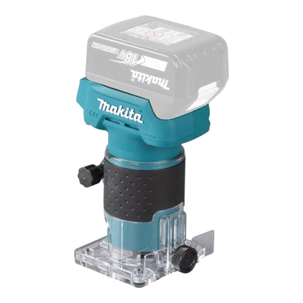 Makita DRT 52 T1J cordless edge router 18 V 6 mm brushless + 1x battery 5.0 Ah + Makpac - without charger