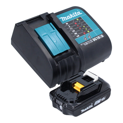 Makita DHP 487 SA1O akumulatorowa wiertarko-wkrętarka udarowa 18 V 40 Nm bezszczotkowa seria Olive Outdoor Adventure + 1x akumulator 2,0 Ah + ładowarka