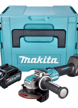 Makita GA 041 GD101 Akku Winkelschleifer 40 V max 125 mm X LOCK Brushless 1x Akku 2 5 Ah Makpac ohne Ladegeraet 0 - toolbrothers