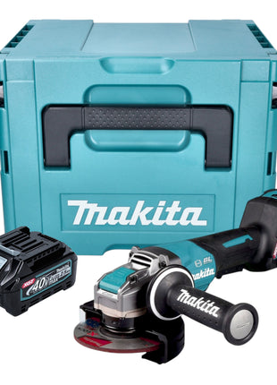Makita GA 044 GD101 Akku Winkelschleifer 40 V max 125 mm X LOCK Brushless 1x Akku 2 5 Ah Makpac ohne Ladegeraet 0 - toolbrothers