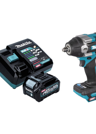 Makita TW 007 GD101 Akku Schlagschrauber 40 V max 760 Nm 1 2 Brushless 1x Akku 2 5 Ah Ladegeraet 0 - toolbrothers
