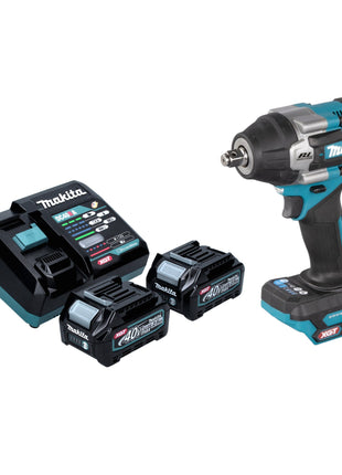 Makita TW 007 GD201 Akku Schlagschrauber 40 V max 760 Nm 1 2 Brushless 2x Akku 2 5 Ah Ladegeraet 0 - toolbrothers