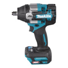 Makita TW 007 GM101 Llave de impacto sin cable 40 V máx. 760 Nm 1/2'' sin escobillas + 1x batería recargable 4,0 Ah + cargador + Makpac