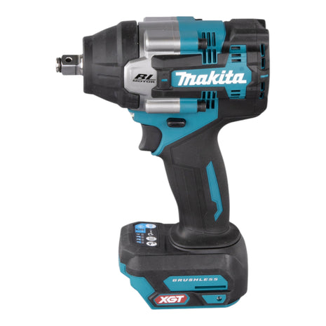 Makita TW 007 GM101 Llave de impacto sin cable 40 V máx. 760 Nm 1/2'' sin escobillas + 1x batería recargable 4,0 Ah + cargador + Makpac
