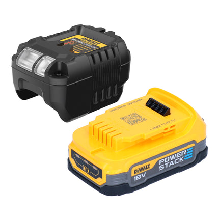 Lampada LED ricaricabile DeWalt DCL 510 E1 10,8 V XR 130 lm + 1x batteria Powerstack 1,7 Ah + caricabatterie