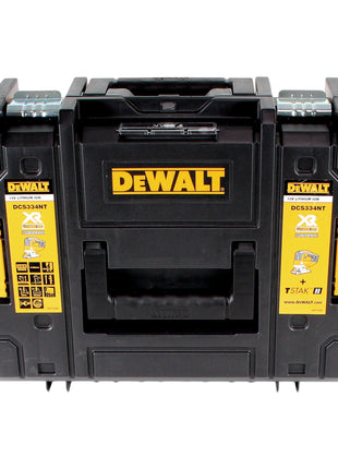 DeWalt DCS 334 E1T cordless pendulum action jigsaw 18 V brushless + 1x Powerstack battery 1.7 Ah + charger + TSTAK