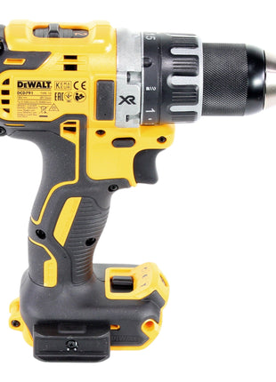 Taladro atornillador a batería DeWalt DCD 791 E2 18 V 70 Nm sin escobillas + 2x batería Powerstack 1,7 Ah + cargador