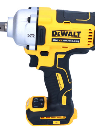 Llave de impacto sin cable DeWalt DCF 892 E2 18 V 812 Nm 1/2" sin escobillas + 2x batería Powerstack 1,7 Ah + cargador