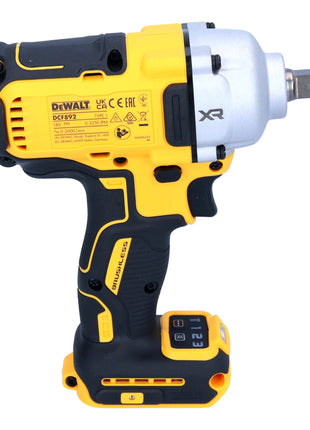 Llave de impacto sin cable DeWalt DCF 892 E2 18 V 812 Nm 1/2" sin escobillas + 2x batería Powerstack 1,7 Ah + cargador
