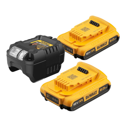 DeWalt DCF 809 D2 Akku Schlagschrauber 18 V 190 Nm 1 4 Brushless 2x Akku 2 0 Ah Ladegeraet 2 - toolbrothers