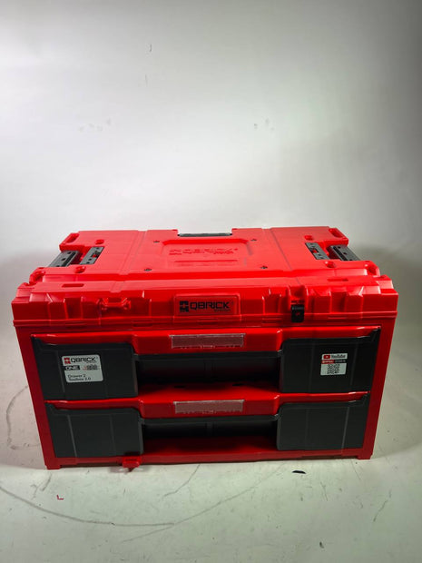 Qbrick System ONE Drawer 2 Toolbox 2 0 RED Ultra HD Custom Beschaedigt 1 - toolbrothers