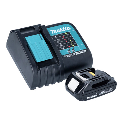 Makita DCL 281 FSY1W Akku Staubsauger 18 V weiss Brushless 1x Akku 1 5 Ah Ladegeraet 2 - toolbrothers