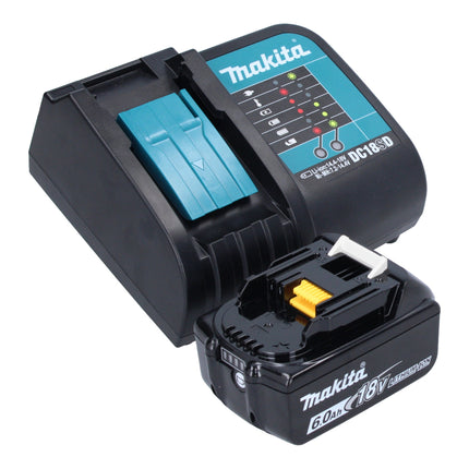 Makita DCL 281 FSG1W Akku Staubsauger 18 V weiss Brushless 1x Akku 6 0 Ah Ladegeraet 2 - toolbrothers