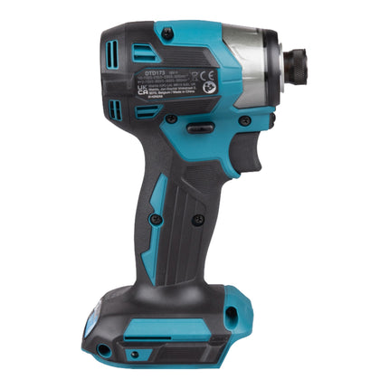 Makita DTD 173 RT Akku Schlagschrauber 18 V 180 Nm 1 4 Brushless 2x Akku 5 0 Ah Ladegeraet 4 - toolbrothers
