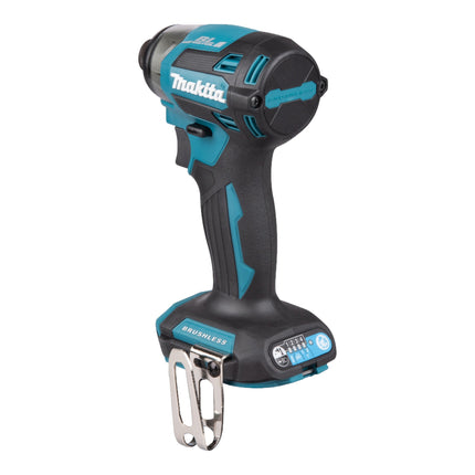 Makita DTD 173 RGJ Akku Schlagschrauber 18 V 180 Nm 1 4 Brushless 2x Akku 6 0 Ah Ladegeraet Makpac 4 - toolbrothers
