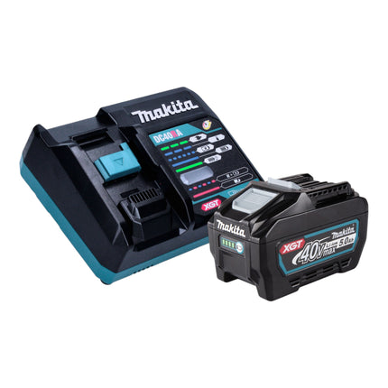 Makita BS 001 GT101 Akku Bandschleifer 40 V max 76 x 533 mm Brushless 1x Akku 5 0 Ah Ladegeraet 2 - toolbrothers