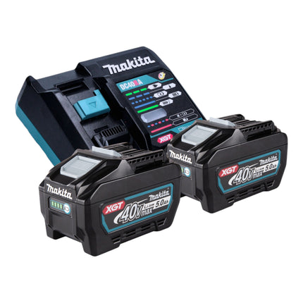Makita BS 001 GT201 Akku Bandschleifer 40 V max 76 x 533 mm Brushless 2x Akku 5 0 Ah Ladegeraet 2 - toolbrothers