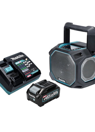 Makita MR 014 GM101 Lautsprecher 14 4 18 40 V AC DC Bluetooth Mikrofon 1x Akku 4 0 Ah Ladegeraet 0 - toolbrothers