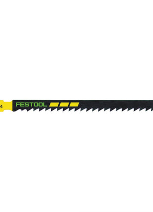 Festool S 105/4/5 WOOD Basic Lame de scie sauteuse 5 pièces. ( 204315 ) avec denture de coupe rapide, acier HCS