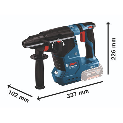 Bosch GBH 18V 24 C Professional Akku Bohrhammer 18 V 2 4 J Brushless SDS plus 2x ProCORE Akku 5 5 Ah Ladegeraet 3 - toolbrothers