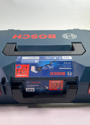 Bosch GOP 18V 34 Professional Akku Multi Cutter 18 V Starlock Plus 06018G2002 17 tlg Zubehoer L Boxx Leicht Gebraucht 4 - toolbrothers