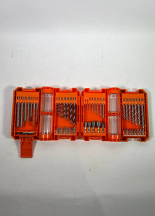 WellCut 51 teiliges Bohrer Schraubendreher Bit Set aus HSS Stahl mit Magnet Bithalter einem tragbaren Aufbewahrungskoffer WC DB51U Neuwertig 0 - toolbrothers