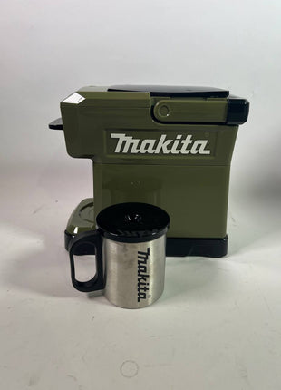 Makita DCM 501 ZO Akku Kaffeemaschine 12 V max 18 V Olive Outdoor Adventure Edition Solo Leicht Gebraucht 2 - toolbrothers