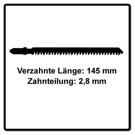 Festool S 145/2,8/5 WOOD Straight Cut Lama seghetto - 5 pezzi ( 204264 )