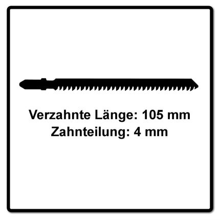 Festool S 105/4 FSG/5 WOOD Universal Lame seghetto - 5 pezzi ( 204327 )